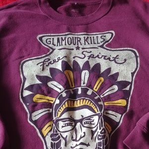 Glamour kills vintage crewneck